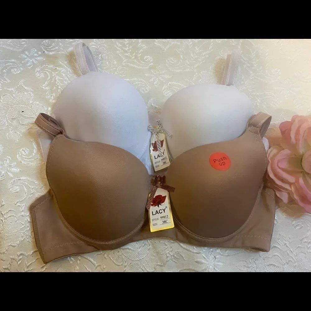 🌹Lacy push up bra 2pack Deal Assorted colors - Picture 12 of 15